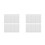 4Ud Ornamentos Mini Wainscoting Para Decorar Casas De Muñecas 8