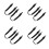 8Ud Arnés De Nylon Para Con Correa Ajustable Y Protector Negro 10