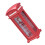 2Ud Estatua Mini Cabina De Madera Roja 1