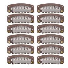 Stainless Steel 100pcs 3.2cm U-Shape Hair Clips for Wigs & Hats