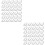 60Pz Fermacarte in Metallo Argento Per Foto E Note Da Desktop 6