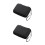 2Ud Estuche Impermeable Negro Para Discos Duros Y Cables En Hogar 5