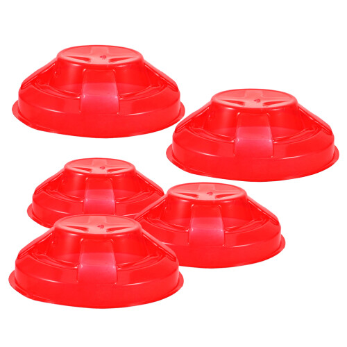 15Ud Protectores Para Detectores De Humo En Plástico Resistente 1