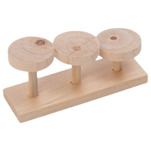 2Pz Per Uccelli E Criceti in Legno