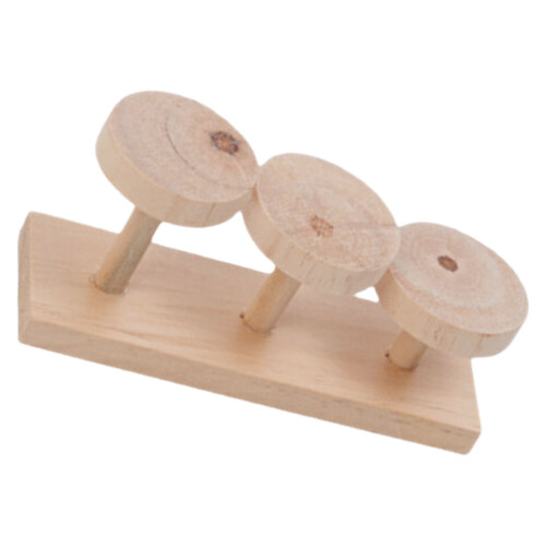 2Pz Per Uccelli E Criceti in Legno 2