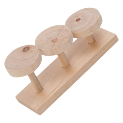 2Pz Per Uccelli E Criceti in Legno 1
