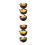 6Ud Spaghetti Artificial PVC Decorativo Multicolor Para Y Eventos 9