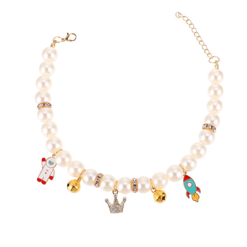 2Ud Collar Multicolor Con Cascabel Y Ajustable 2
