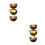 6Ud Spaghetti Artificial PVC Decorativo Multicolor Para Y Eventos 8