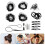 3Conjuntos Hair Nets Para Ballet Com Invisível E Elástica 10