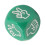 10Pcs Green Dice Set 6-Sided Waterproof for Board Game Activities 10