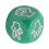 10Pcs Green Dice Set 6-Sided Waterproof for Board Game Activities 6