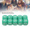 10Pcs Green Dice Set 6-Sided Waterproof for Board Game Activities 4
