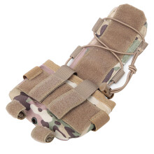 Tactical Helmet Pouch Battery Box Remote Battery Storage Bag For Hook And Loop Tactical Helmet, Counterweight Pouch With Shock Cord Retention 500D Nyl