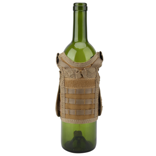 Θήκη ποτών για γιλέκο μπύρας Tactical Beer, Molle Beer Cooler Jacket Ρυθμιζόμενοι ιμάντες ώμου 1