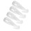 Refillable Trigger Sprayer For Cleaning Solutions, Clear Plastic Fine Mist Bottle With Wide Caliber Design Leak Proof Multi Purpose Spray Bottle For 4