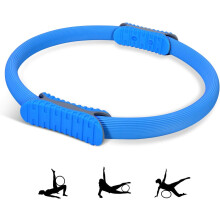 Pilates Ring, Fitness Circle for Body Sculpting and Core Strength, High-Density EVA Material Lightweight Portable Pilates Equipment