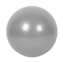 Ergonomic Anti-Burst Exercise Ball For Core Strength, Posture Improvement Fitness Gym Ball, Grey 55Cm Thick Honeycomb Pvc