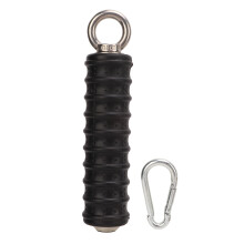 Universal Design Grip Attachments, Ergonomic Sturdy Cable Attachment Handle For Gym, Non-Slip Rubber Coated Fitness Equipment, Wave Pattern Design For