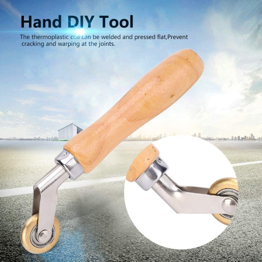 Seam Roller Tool For Pvc Tpo Epdm Roofing, Welding Roller With Brass Press Wheel And Steel Fork, Seamless Membrane Corner Seams Application, Durable 9169997207975