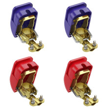 Lifting Battery Terminals Clamps for Cars, Car Battery Disconnect Terminals, Positive & Negative, with Easy Identification, 2 Pairs