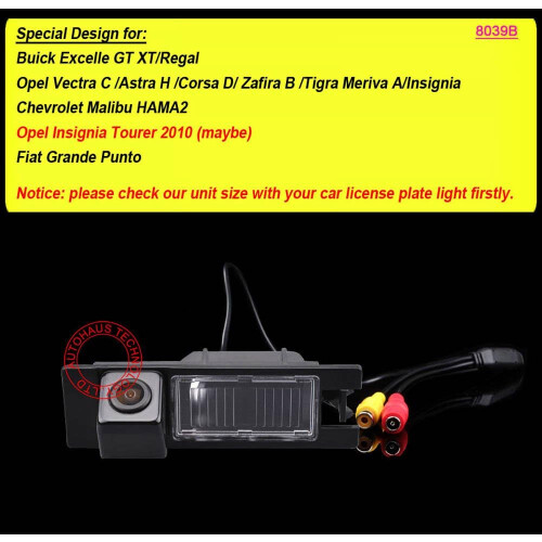 High-Definition Reverse Camera, Waterproof CCD Car Camera Ensuring Safe Distance Determination For Various Environments 1