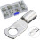 Επικασσιτερωμένα άνευ ραφής θαλάσσια Lugs, 60Pcs απαριθμημένη UL καλυμμένη κασσίτερος 2