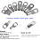 Επικασσιτερωμένα άνευ ραφής θαλάσσια Lugs, 60Pcs απαριθμημένη UL καλυμμένη κασσίτερος 4