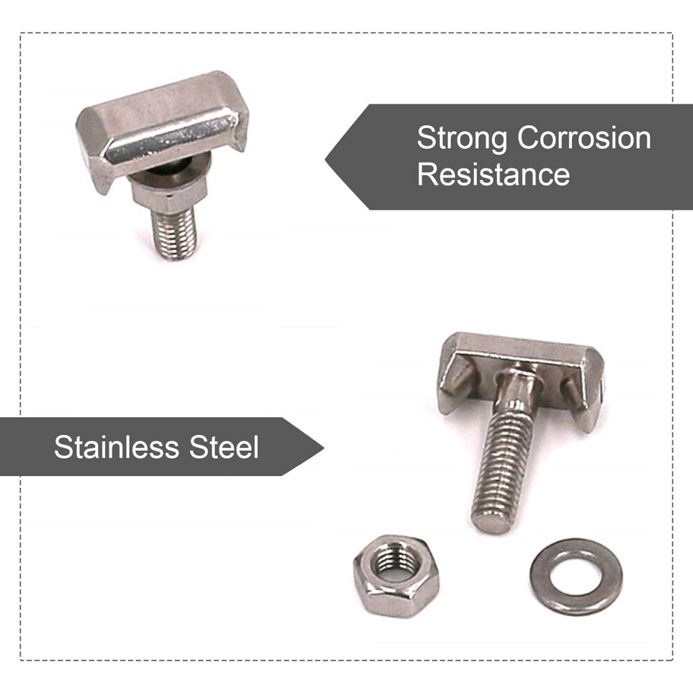 Battery Terminal Kit, Replacement Battery Terminal T-Bolt, Compact And Stable Structure For Easy Installation In Various Vehicles Including Gmc, 9169997208439
