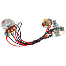 E-Gitarren- und Bass-Schaltkreisset 250K B250K 1V1T Stecker Tonregler