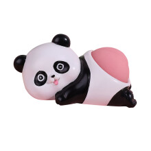 Resin Cartoon Panda Buttocks Stress Relief Toy, Cute Desktop Décor