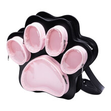 Japanese Cute Cats Foot Print Large Capacity Crossbody-BP