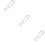 3Stk Handy Wrist Lanyard Acryl Perlen Beige Beaded Phone Strap 11