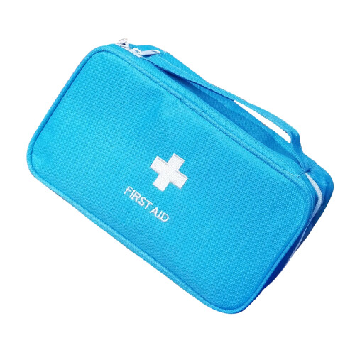 Convenient Emergency Supplies Organizer Bag Reinforced-Blue