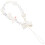 3Stk Handy Wrist Lanyard Acryl Perlen Beige Beaded Phone Strap 2