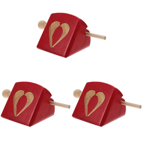 3Sets Buddhistische Holzklopfer Percussion Instrument Kinder 2