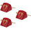 3Sets Buddhistische Holzklopfer Percussion Instrument Kinder 8