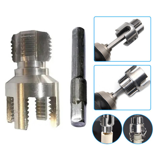 Double Purpose Pipe Tap Set for Internal External-4 points 2