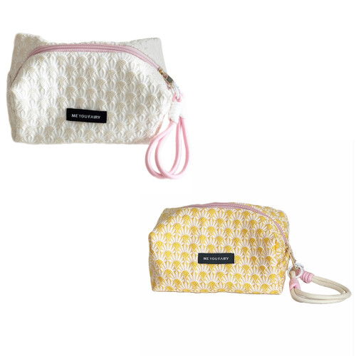 Large Capacity Cosmetic Organizer With Cute-Sunflower Rice 1