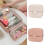 Travel Cosmetic Bag Multiple Pockets Makeup Pouch PU-Black 4