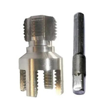 Pipe Threading Kit Carbon Steel 1/2" 3/4" Double-6 points
