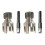 Pipe Threading Kit Carbon Steel 1/2" 3/4" Double-6 points 2