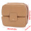 Travel Cosmetic Bag Multiple Pockets Makeup Pouch PU-Black 5