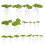 108Stk PVC Simulierte Entengrütze Aquarium 2
