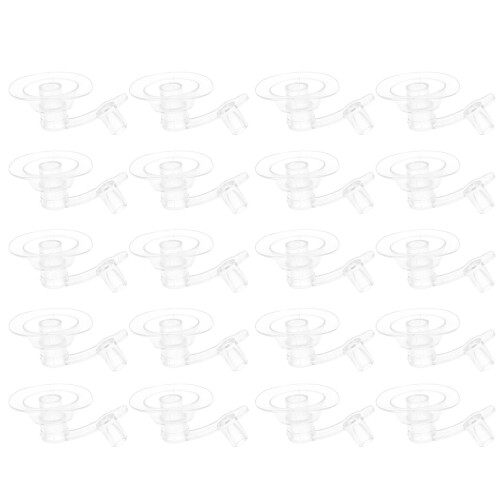 100Stk Aufblasventile PVC Transparent Für , Ringe Und Boote 1