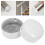 8Pièces Cache-Fin En Acier Inoxydable Pour Rambarde Bois PVC 11