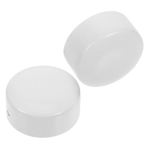8Pièces Cache-Fin En Acier Inoxydable Pour Rambarde Bois PVC 2