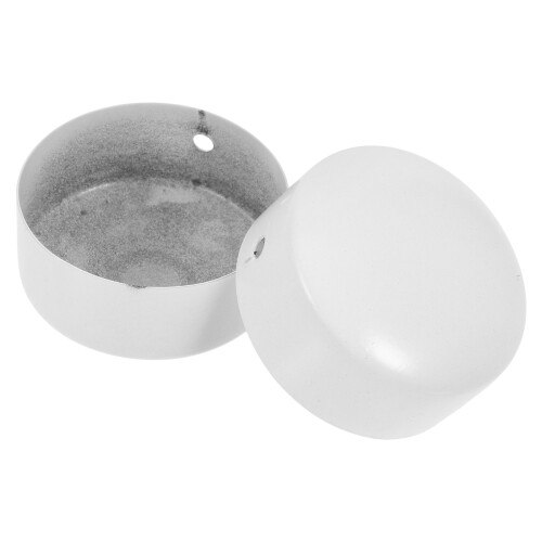 8Pièces Cache-Fin En Acier Inoxydable Pour Rambarde Bois PVC 1