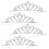 12Stk Haarband Silber Design 1