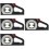 4Stk Dachwinkelmesser Kunststoff Robust Mit Messdisplay 9